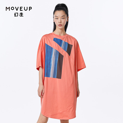Moveup设计师印花商场同款