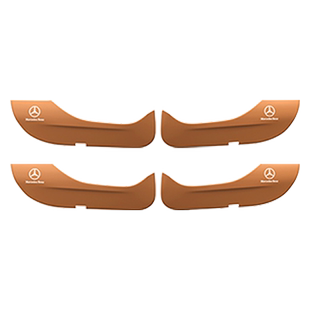 24款奔驰新E级E300L/E260L车门防踢垫保护贴汽车内饰改装用品配件