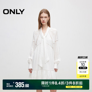 甜美舒适A字宽松显瘦短裙连衣裙女 ONLY奥莱夏季