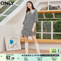 ONLY奥莱夏季小碎花图案短款小妖精裙设计连衣裙女