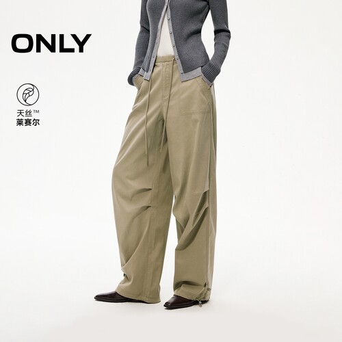 ONLY阔腿工装版型休闲裤
