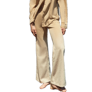 【ONLY奥莱】春季新款时尚舒适小个子高腰微喇裤牛仔裤女