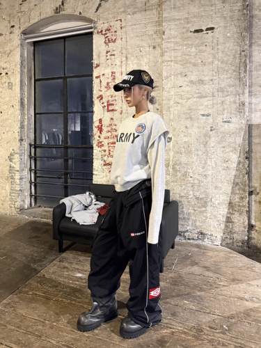 ProtocolindexTALK假两件卫衣