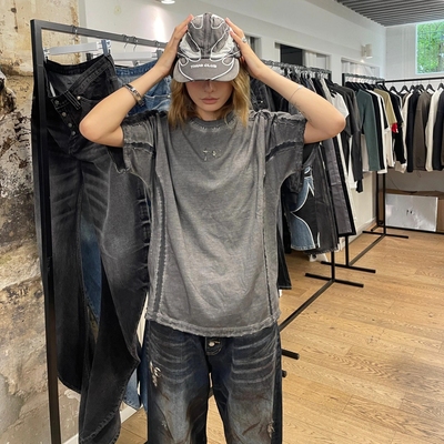 ThugClub金属星月美式休闲短袖