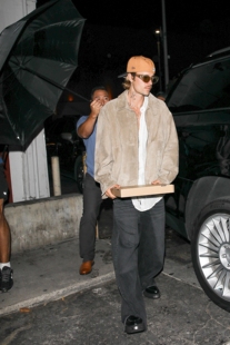 极简麂皮外套美式 Bieber肯豆同款 复古哈灵顿皮衣夹克 Justin Row