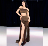 显瘦表演服练功服 演出套装 悦梦风璐肚皮舞新款 高级大码