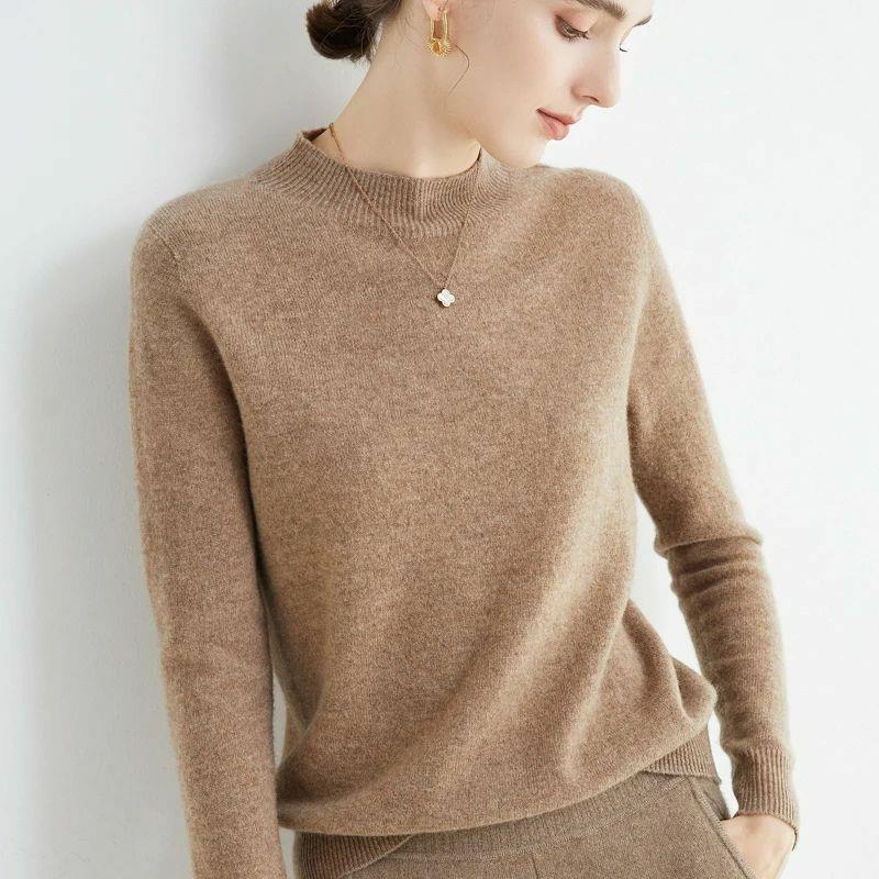 Women wool Sweater For Cashmere knit sweaters womens jumper