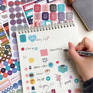 Planner Stickers for Diary Scrapbooking Bullet Journal