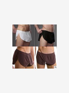 Milk Silk Sexy Men's Loose Aro Pants Panties男士性感阿罗裤男