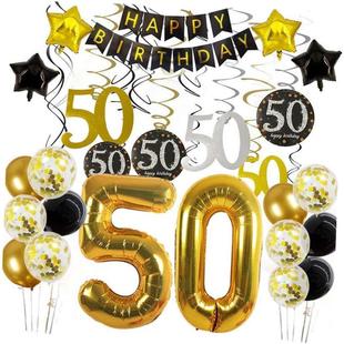 30th 40th 50th 60th birthday decorations Number Balloons