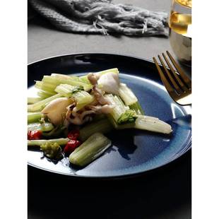Restaurant Steak Plate New Matte Western Nordic Wes Ceramic