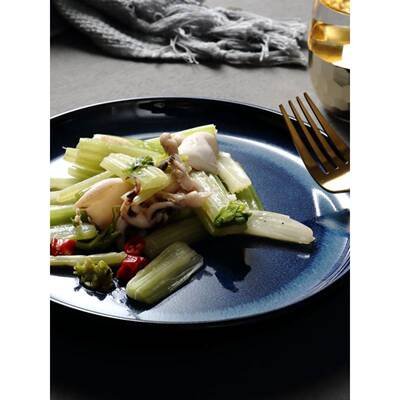 New Ceramic Western Restaurant Steak Plate Nordic Matte Wes