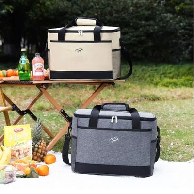 Large-Capacity Square Ice Packs Minimalist Insulated Lunch B