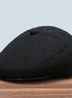Middle-aged Elderly Duck Tongue Hat Men Winter Grandfather M