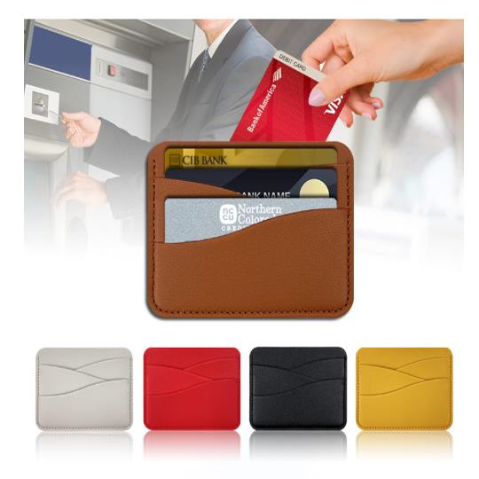 4-position curve Bank Card Package Coin Bag Card Holder卡包