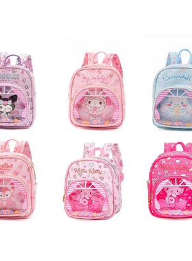 kuromi backpack儿童pu双肩包卡通迷你书包kid mini ita bag