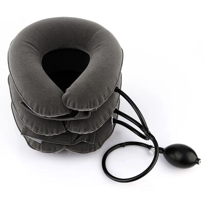 Inflatable Neck Tractor Relaxation Pillow Travel Soft Cervic