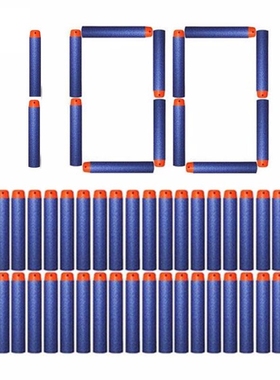 100Pcs Soft Toy Gun EVA Bullets 7.2cm Refill Darts For Nerf