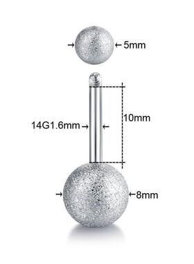 2024 1PC Steel Sexy Belly Button Rings Navel Piercing Ombli