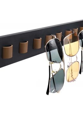 Wooden Eyeglass Storage Rack Wall Mounted Eyeglass Rack Hous