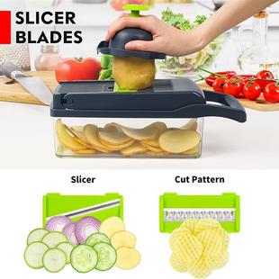 Multifutional Food Chopper Vegetable Slicer Dicer Cutter