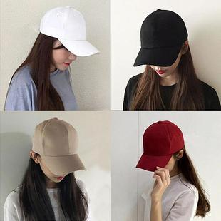 Men Women New Black Baseball Cap Hip-Hop Adjustable Bboy Cap