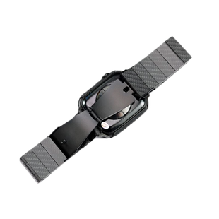 Pinkson纯碳纤维适用Watch Ultra3苹果S11/S10表带Series11手表带Ultra男49mm新款se3高档s9轻奢46时尚商务45