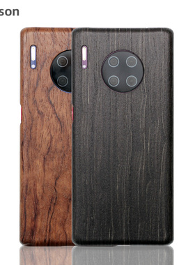 Pinkson适用华为mate30手机壳超薄mate30pro保护套凯夫拉mate40pro实木纹木质防摔男女商务潮meta外壳por高档
