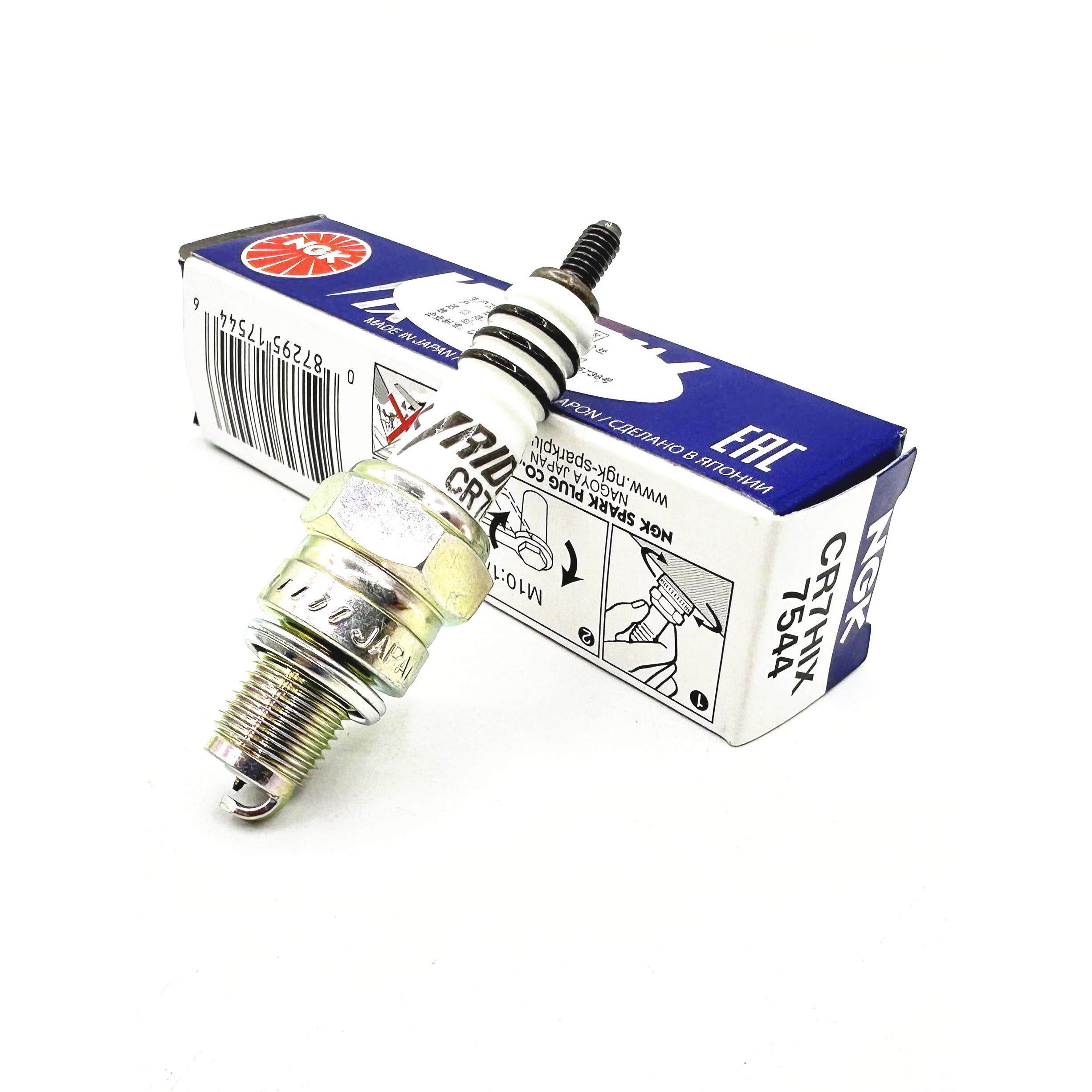 NGK摩托车铱金火花塞 CR6/7HIX CR7/8/9EIX GW250 黄龙600 CB400