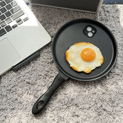 apple苹果15平底锅荷包蛋手机壳