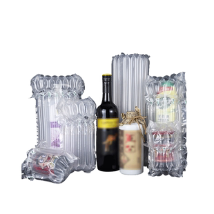 蜂蜜气柱袋气泡柱防震包装袋快递打包奶粉西瓜充气袋红酒包装气柱