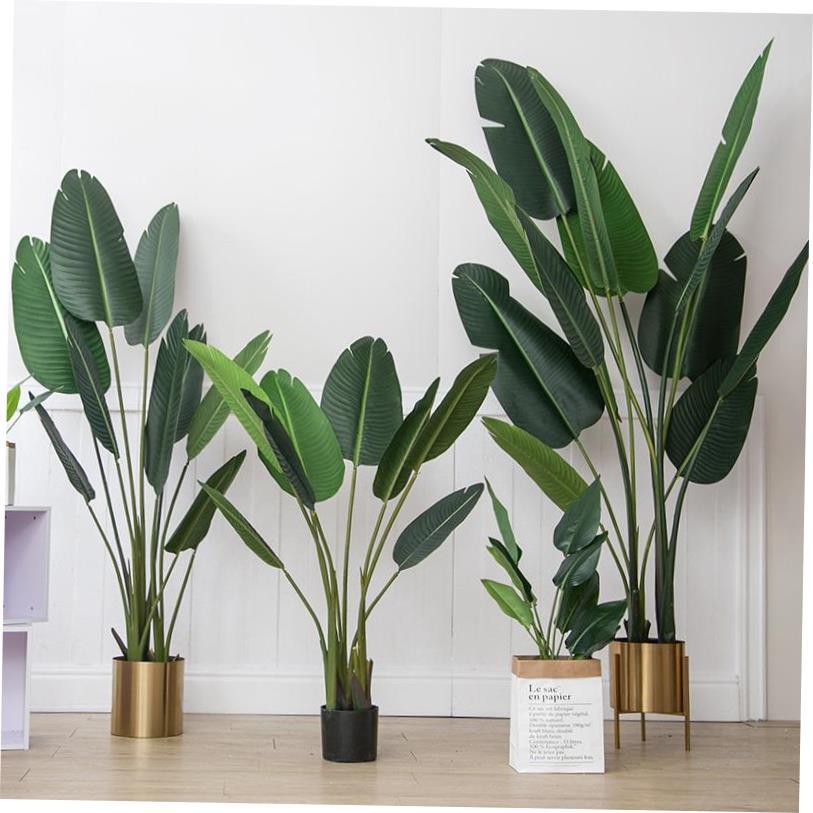 nordic large indoor fake flower pot plant living room