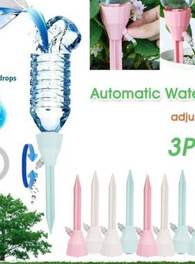 3Pcs Adjustable Drip Irrigation System Automatic Self Wateri