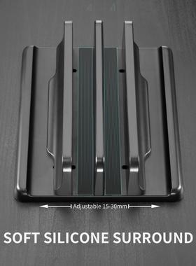 Vaydeer Plastic Vertical Laptop Stand Holder Adjustable Desk