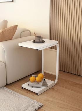 Small coffee table, sofa side table, small table, movable