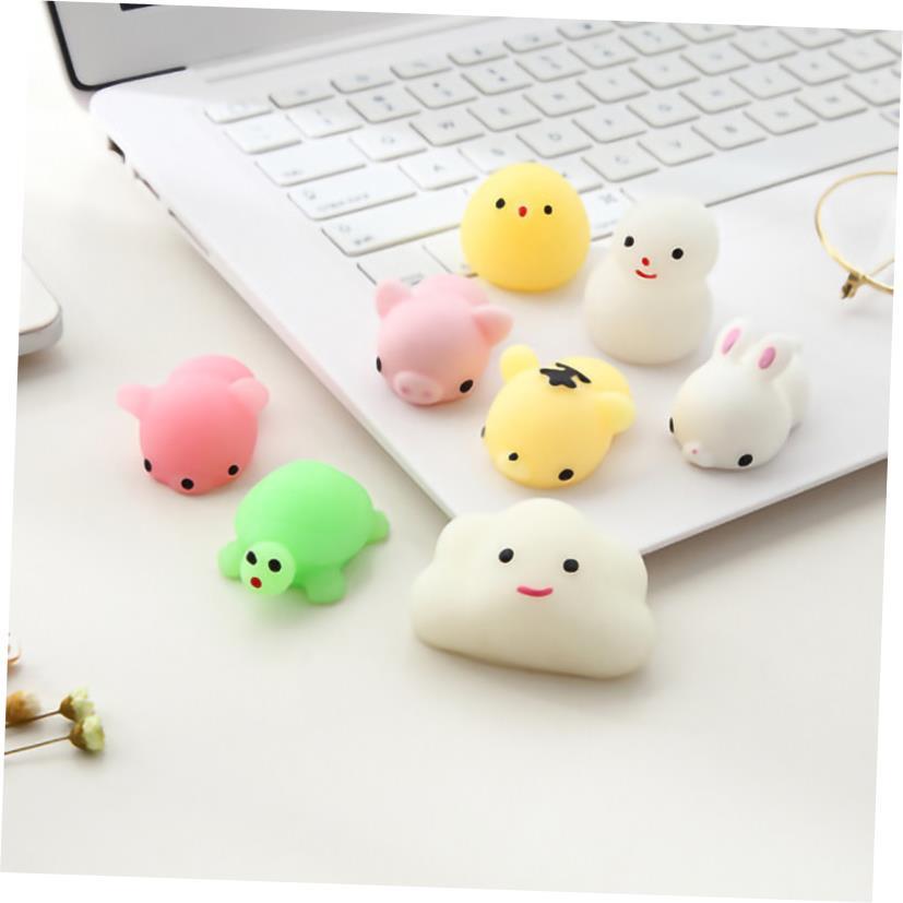 10Pcs/set Moch cute pop t anmal pnch fdget toys adult