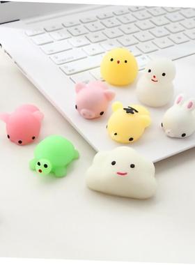 10Pcs/set Moch cute pop t anmal pnch fdget toys adult