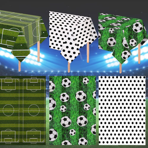 137*274cm World Cup Decoration Tablecloth Fan Cheering Props