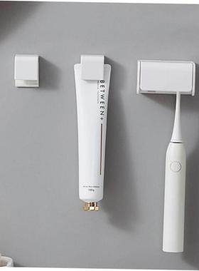 Puh-free Wall-mounted Toothbrush Holder Toothpaste Holder