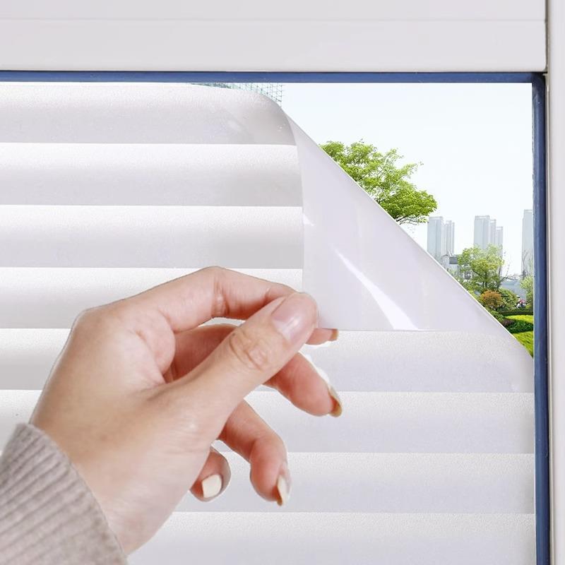 Window Film Frosted Privacy Self-adhesive Glass Sticker UV