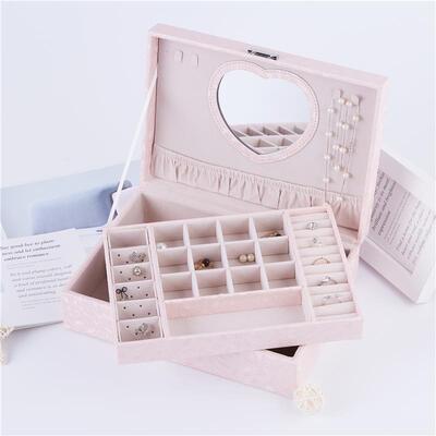 jewelry box princess european south korea with lock