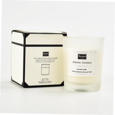 scented glass candles candle玻璃杯香薰蜡烛无烟香氛大豆蜡香味