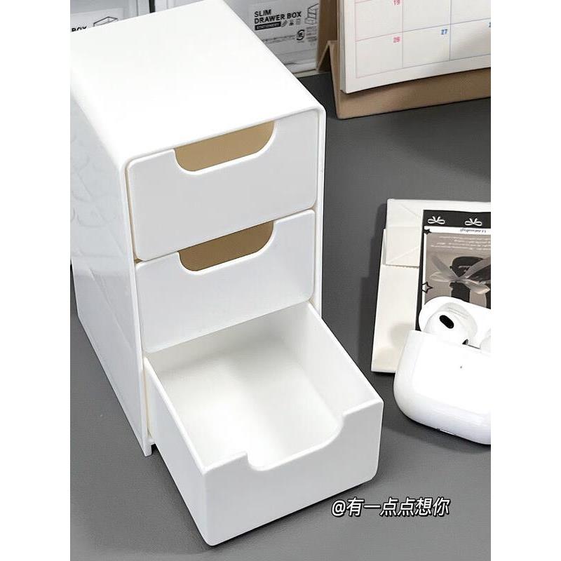 Desktop drawer storage organizer and storage box化妆首饰收纳