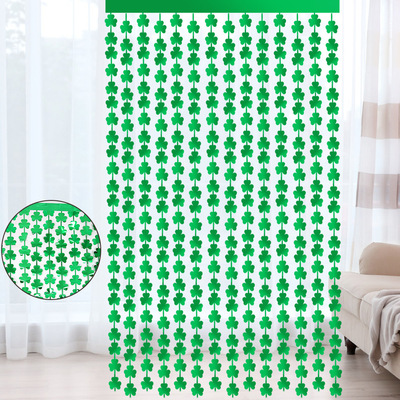 1*2m St. Patrick's Day Rain Curtain Irish Festival Decoratio
