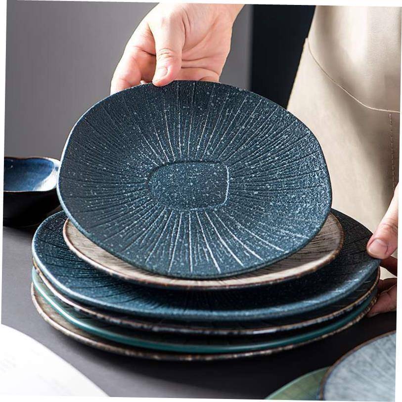 piece set household  dinner bowls plates dish no