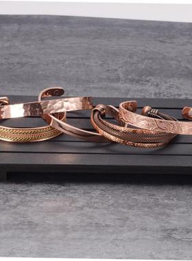 Pure Copper Bracelet Men Magnetic Arthritis Adjustable Magn1