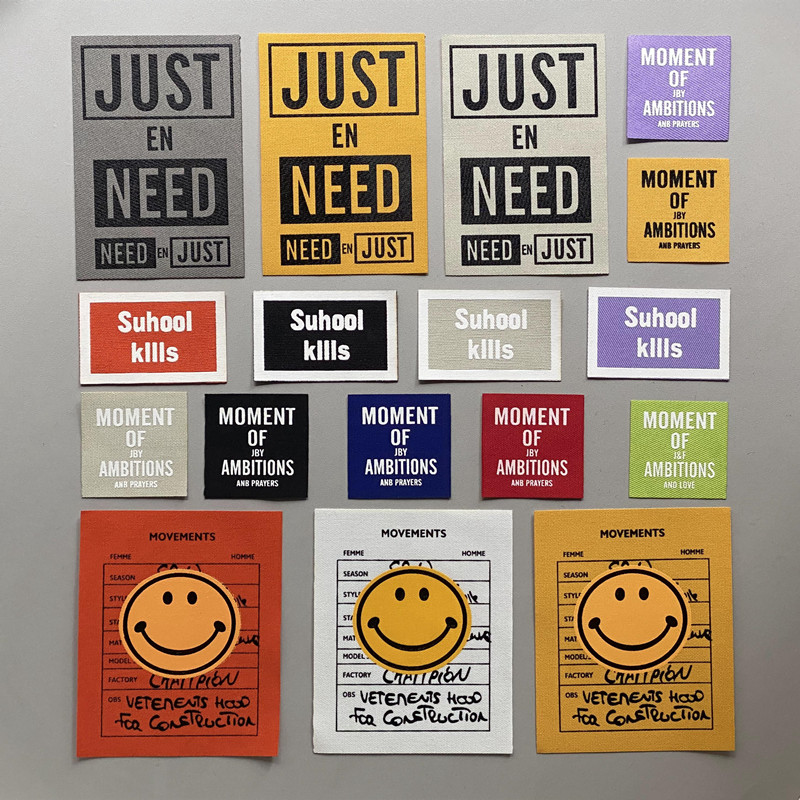 diy英文字母方形中号手缝补丁贴