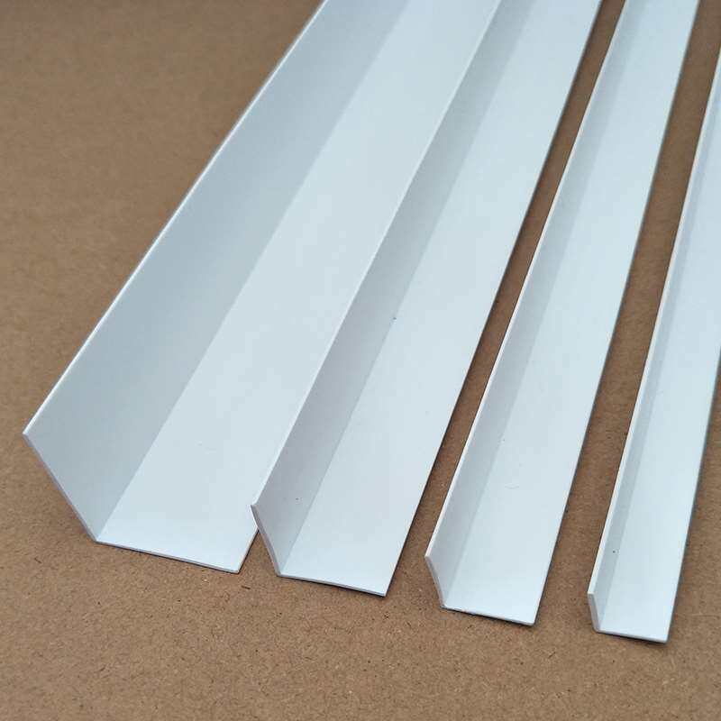 pvc一公分护角护墙角线白色塑料l型阳角条包边条包角压边收口线条