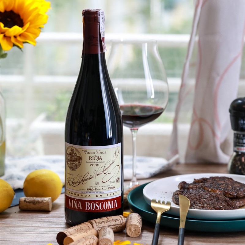 里奥哈传统土豆泥博石干红葡萄酒