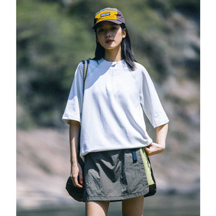 女 MountainValley户外运动速干半身裙A字短裙防走光网球徒步裙裤